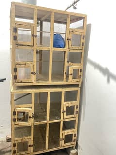 2 Wood Cage for sell