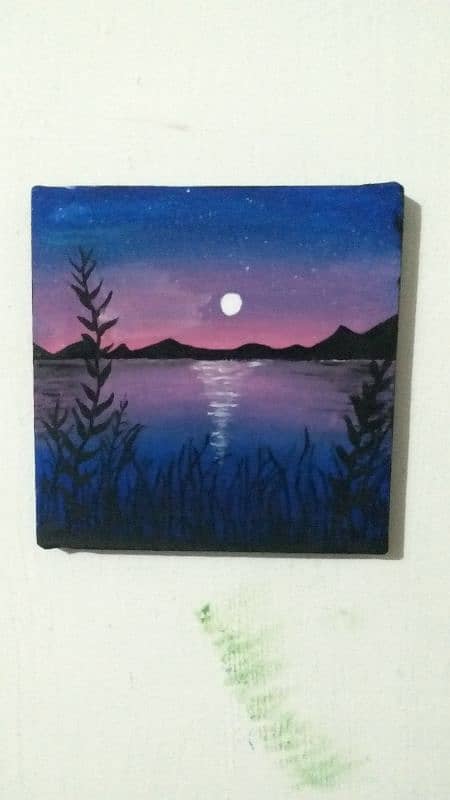 Hand Made Canvas Painting 1