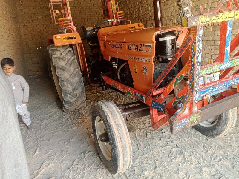 Ghazi tractor power steering one hand use 7