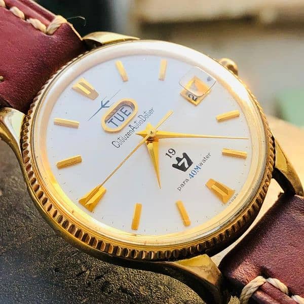 citezan gold plated automatic 1