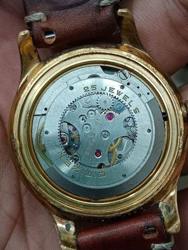 citezan gold plated automatic 3