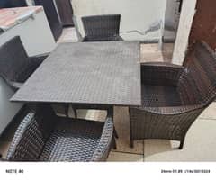 Rutton Chairs + table for sale