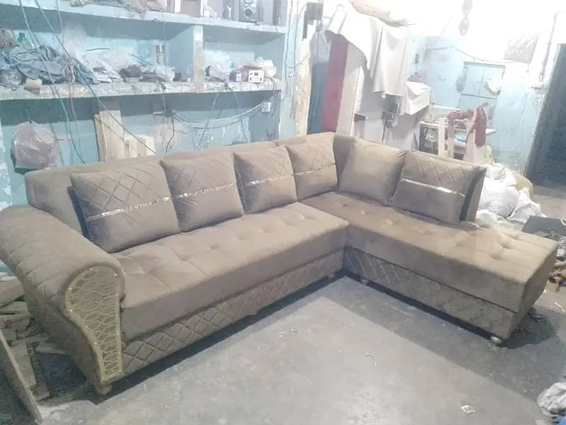 Sofa Maker|sofa set | 5 seater sofa repair | fabric change/L-Shaped 6