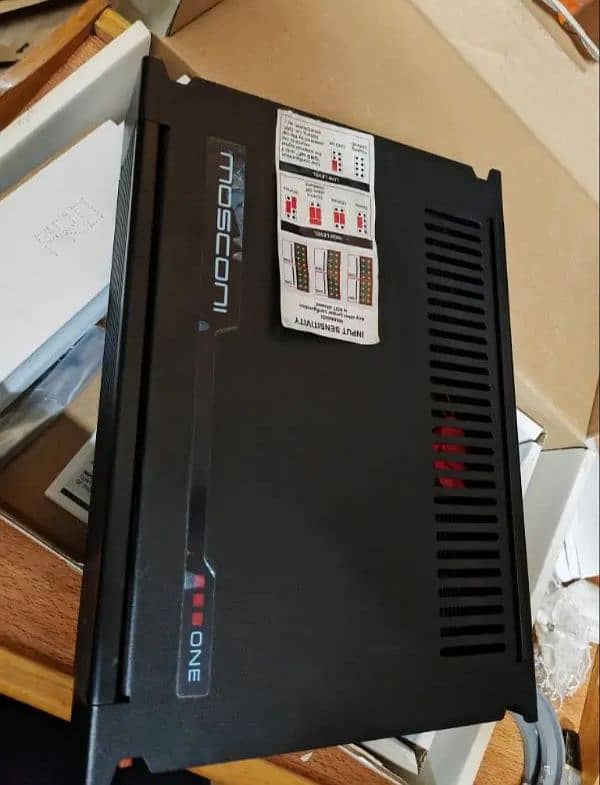 Mosconi One 6/10 Dsp Amplifier Made In Italy 0