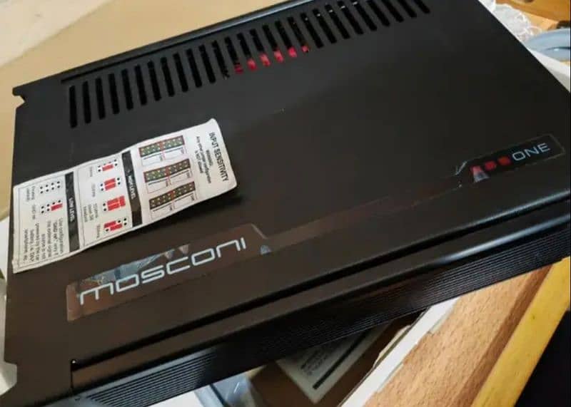 Mosconi One 6/10 Dsp Amplifier Made In Italy 2