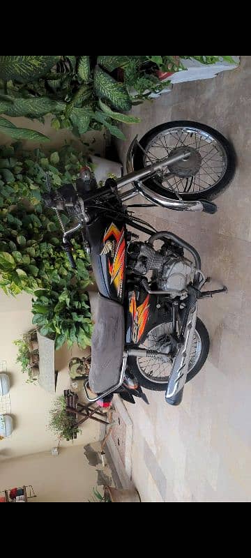 Honda CG 125 2022 sukkur number available for sale 2