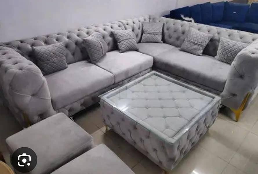 Sofa Maker|sofa set | 5 seater sofa repair | fabric change/L-Shaped 15