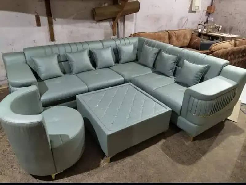 Sofa Maker|sofa set | 5 seater sofa repair | fabric change/L-Shaped 16