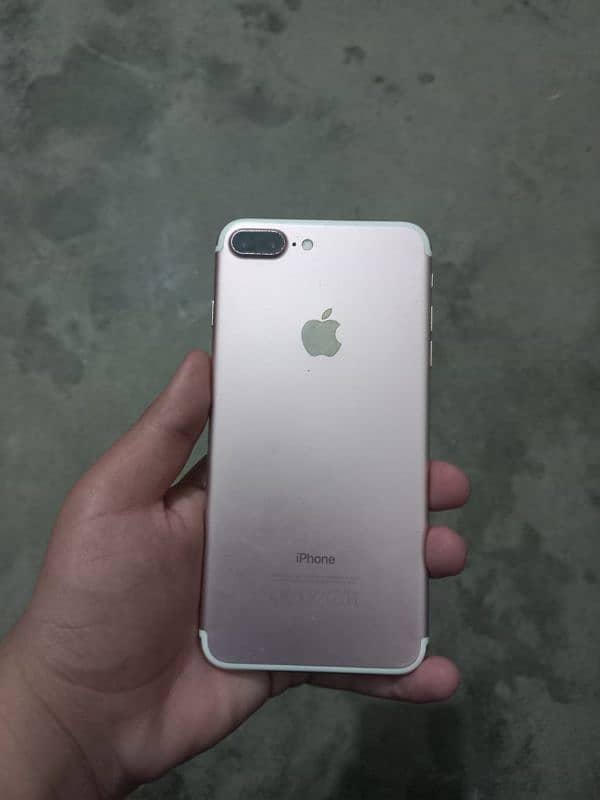 iPhone 7 plus PTA approve 32GB 10 by 10 condition 0