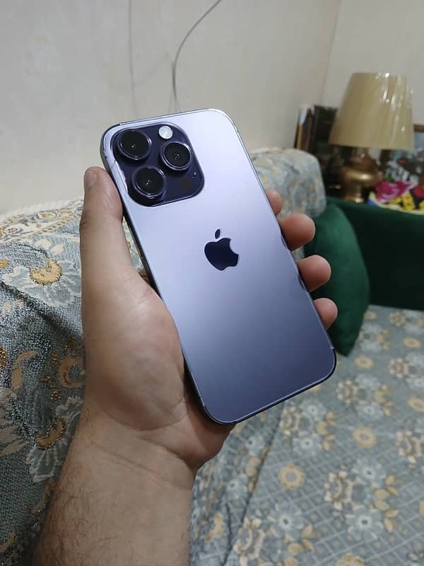 iphone 14 pro 256 GB deep purple 0