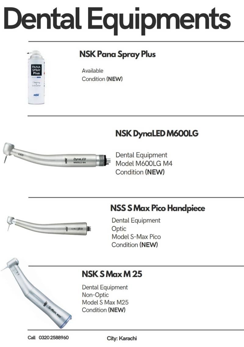 Medical and Dental Equipments 7