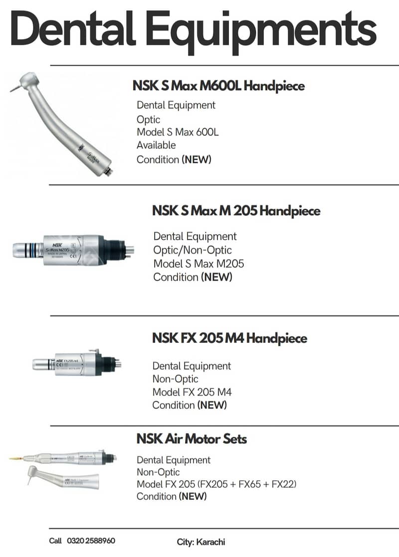 Medical and Dental Equipments 8