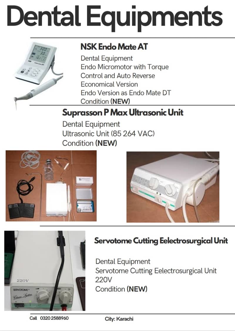 Medical and Dental Equipments 10