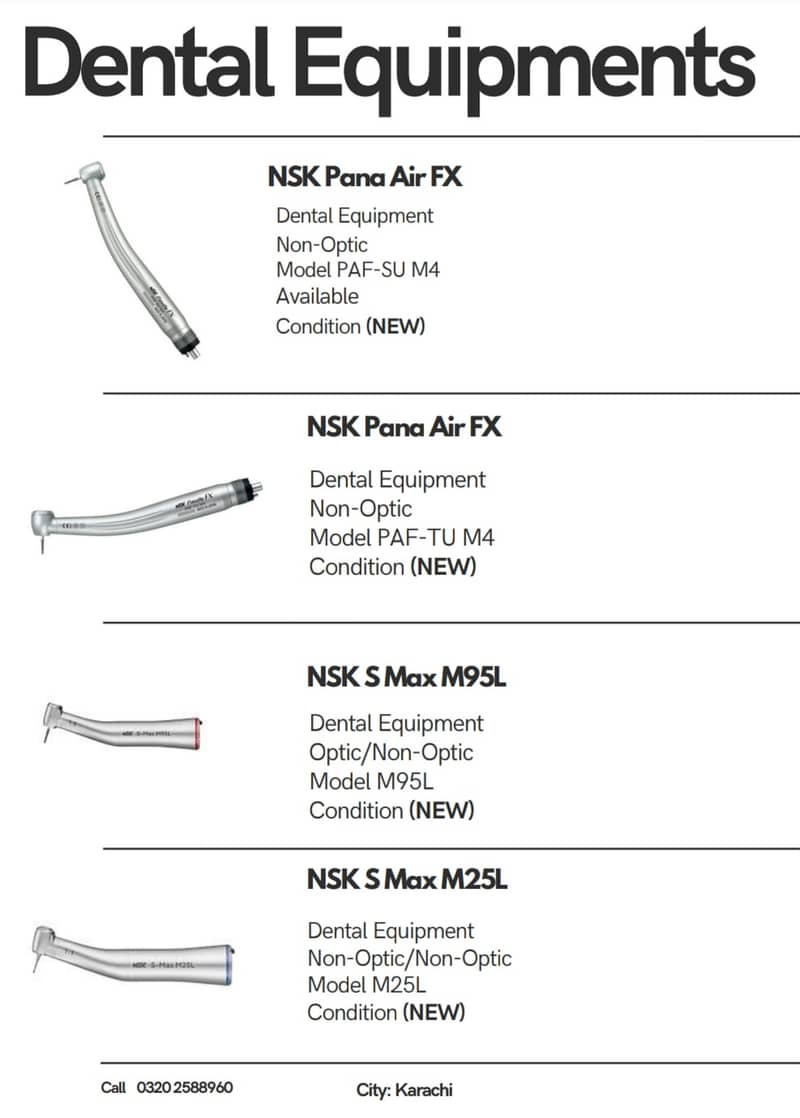 Medical and Dental Equipments 12