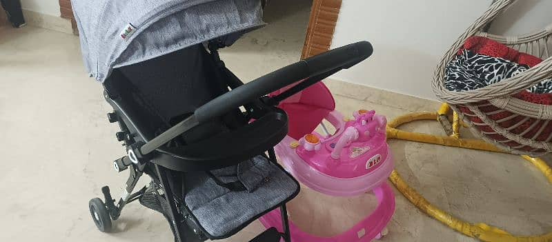 stroller and walker from bacha party ( 3 months used) 9