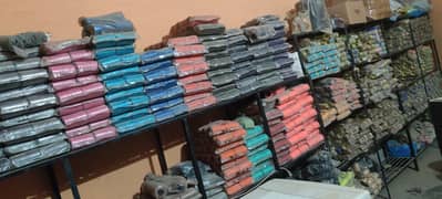 shop of imported thread for sale used in gloves, jacket & Hosiery. .