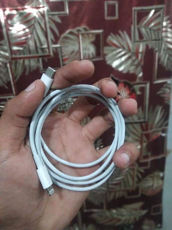 Iphone Charger + data cable + Handfree 2