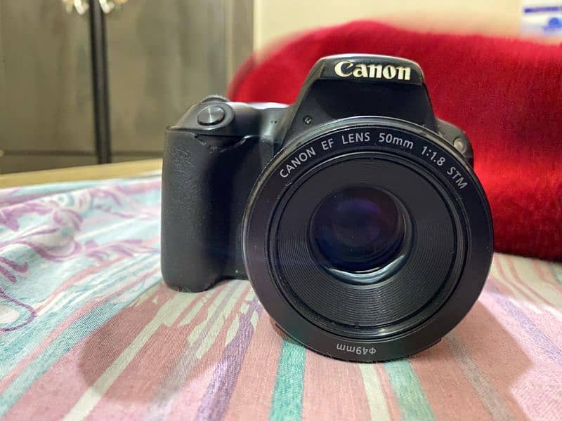 Canon EOS 200D With 18-55 mm and 50mm lens 1