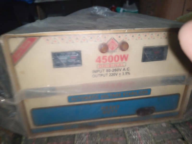 4500 watt stabilizer 0