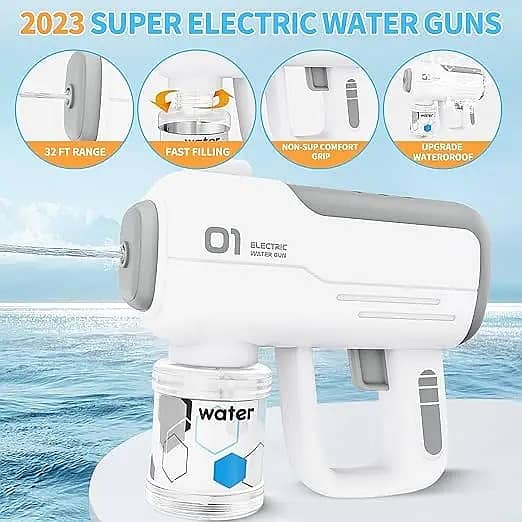 Excefore Electric Water Gun Toy - Shoots Up to 40 Feet 1