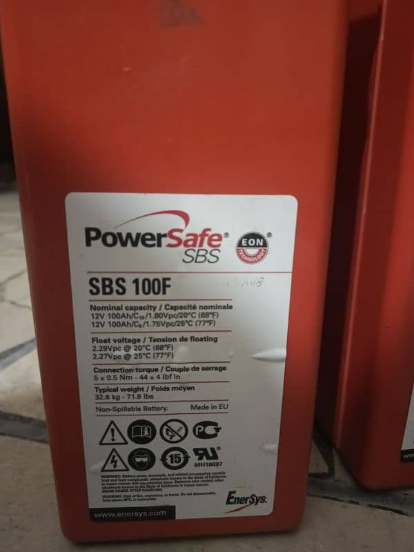 POWER SAFE SBS dry battery for sale 2