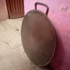 fast food counter cylinder karahi tawa