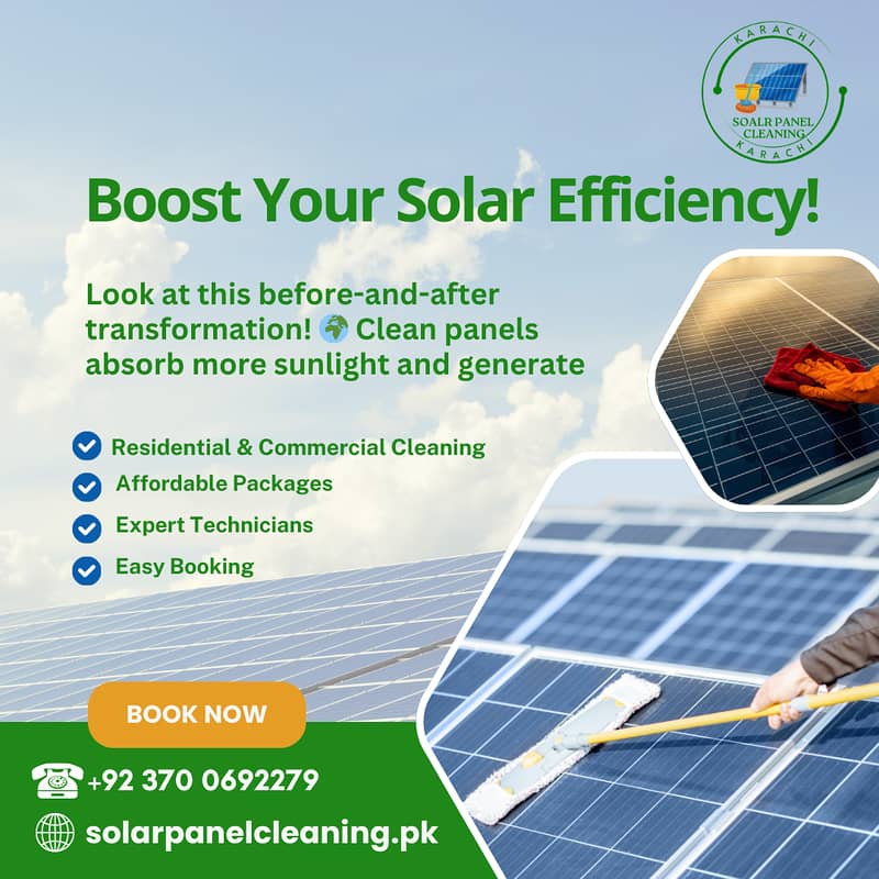 Professional Solar Panel Cleaning Service - Boost Efficiency 1