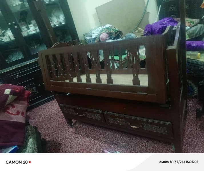 baby cot / wooden baby cot / kids bed / kids furniture / kids cot /cot 4