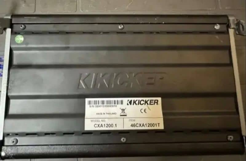 Kicker Cx 1200.1 Mono Car Amplifier 1