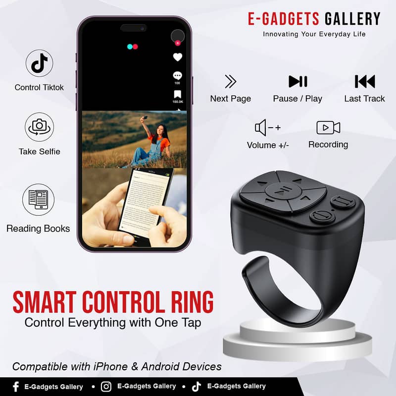 Smart Mobile Controller Ring 0