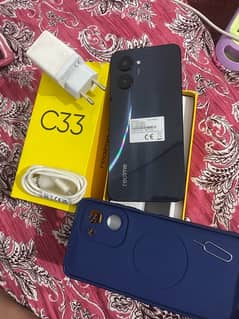 realme c33 4/64 full box