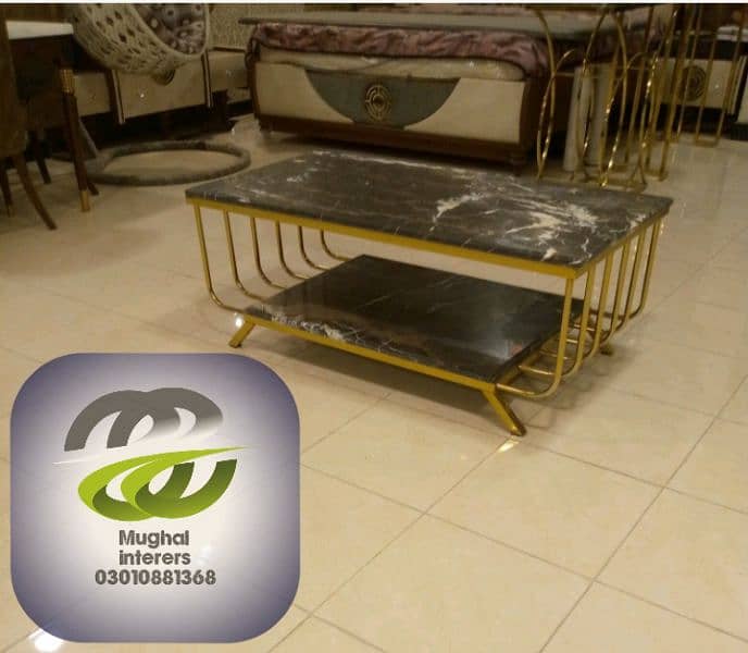 Luxury center & cansol tables in different designs 0