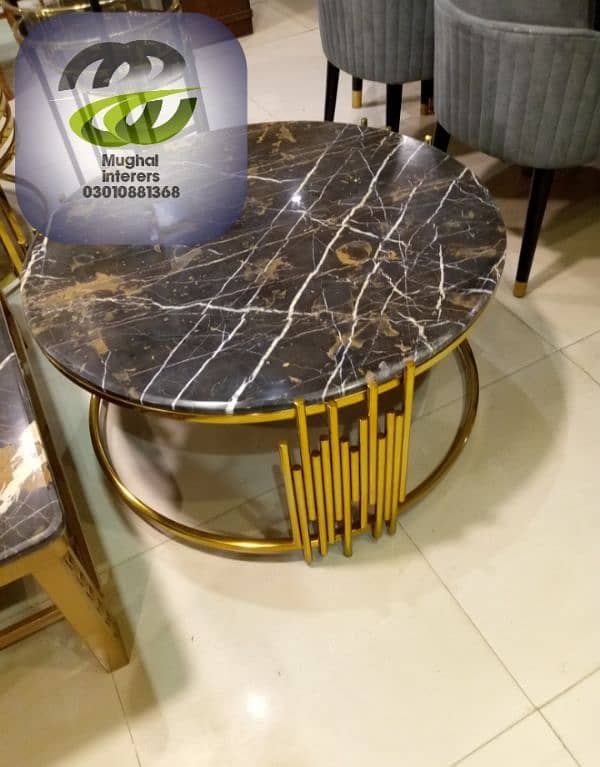 Luxury center & cansol tables in different designs 3