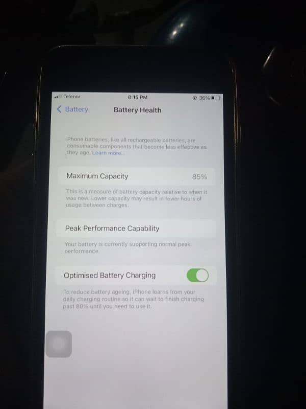 iphone 7 plus 256gb PTA approved battery health 85 percent 4