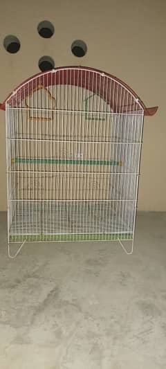 Spacious Parrot Cage – Sturdy & Well-Ventilated