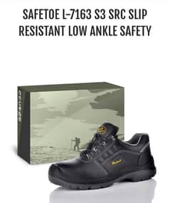 SAFETOE L-7163 SRC SLIP RESISTANT LOW ANKLE SAFETY SHOES