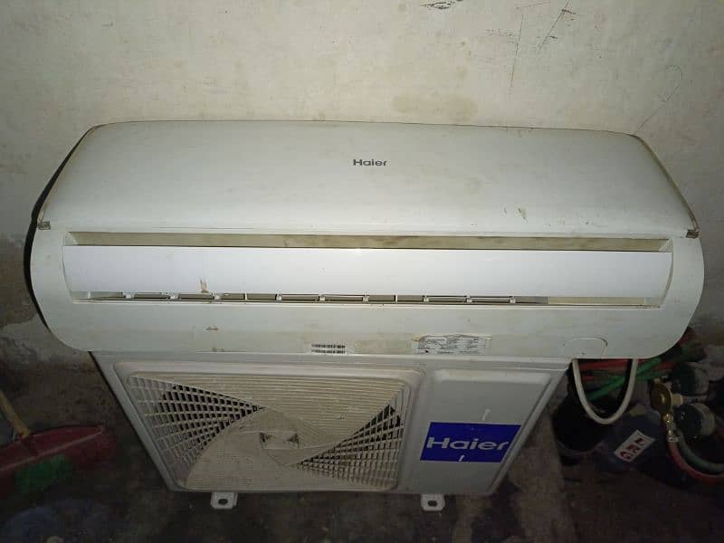 Haier split ac  1 ton in mint condition 5