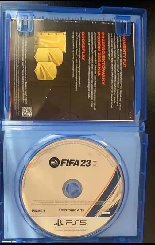 FIFA 23 Video Game PS5 CD DISK gift games for kids MESSI RONALDO GAME 2