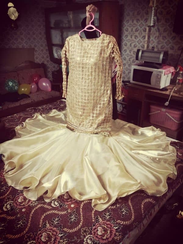 fish lehnga golden 0