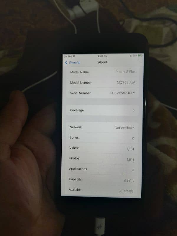 iphone 8 plus non pta 2 month time available sim 1