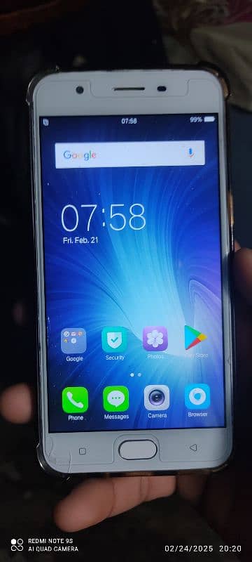 oppo a57_only_battery damaged_4gb/64gb_all ok 2