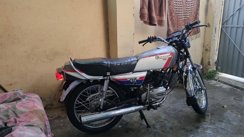 Kawasaki gto125 Islamabad number for sale 2