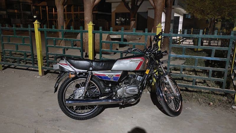 Kawasaki gto125 Islamabad number for sale 3