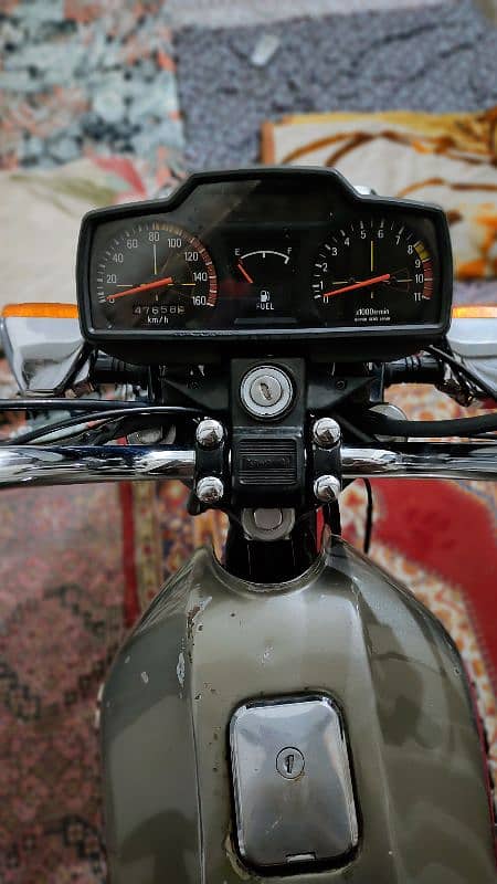 Kawasaki gto125 Islamabad number for sale 7