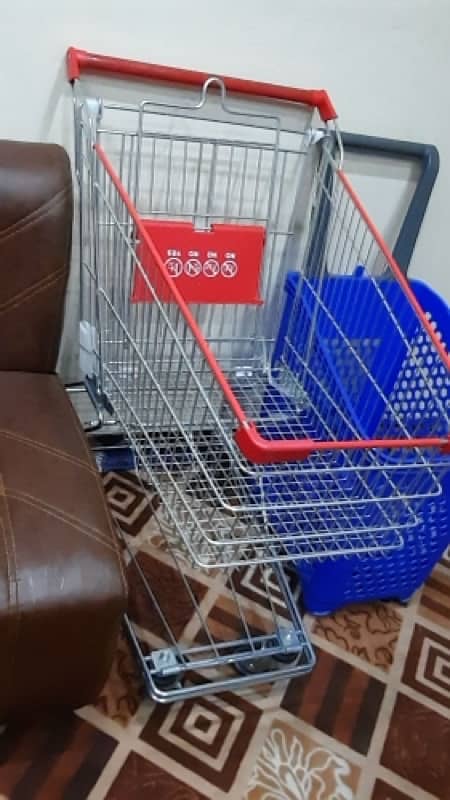 Shopping basket, trolley, basket, mart trolley 1