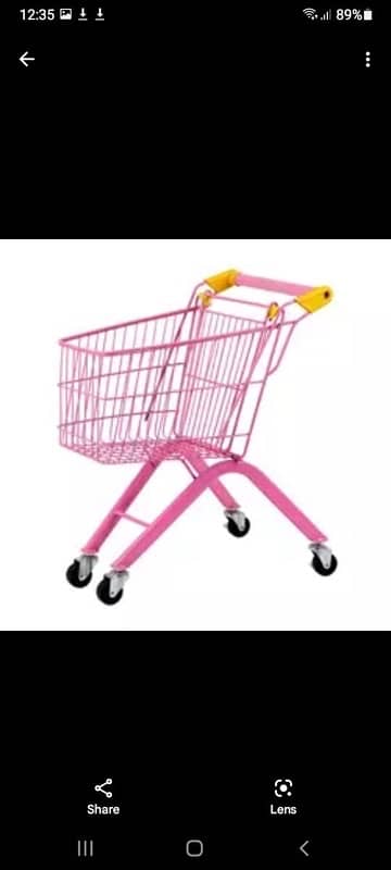 Shopping basket, trolley, basket, mart trolley 17