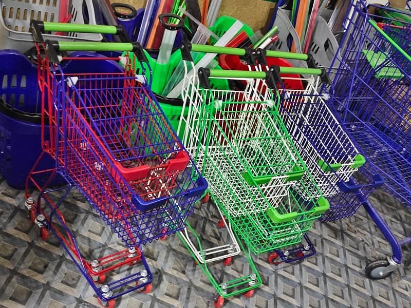 Shopping basket, trolley, basket, mart trolley 18