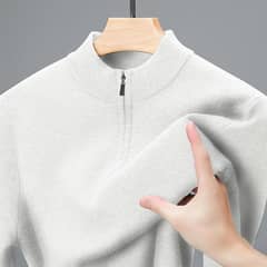 Men Nylon half zip sweeter -1 Pc Classic Plain Design