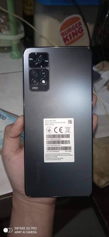 redmi note 11 pro 8GB RAM 128 GB ROM WhatsApp number 03367299081 0