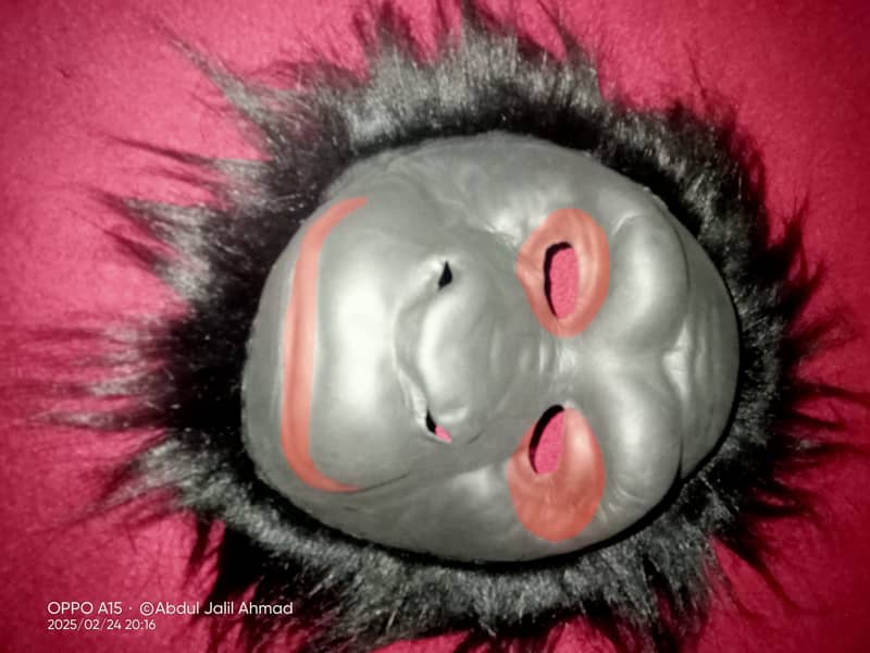 Gorilla/Monkey Face Mask for Kids Adults Cosplay 0